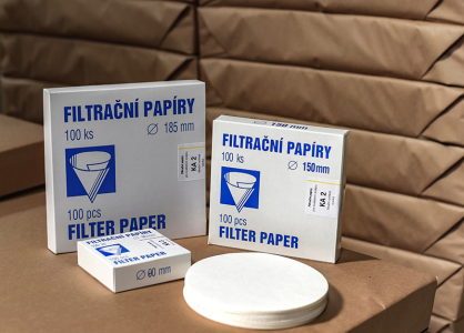 Papíry filtrační kvalitativní FILPAP KA-4 nezpevněné kruhové výseky