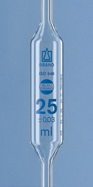 Pipeta nedělená BLAUBRAND třídy AS