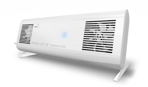 Svítidlo uzavřené s ventilátorem, pro běžné prostředí